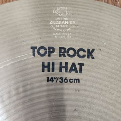 Zildjian 14" A Series Rock Hi-Hat Cymbal 1995 - Traditional image 3