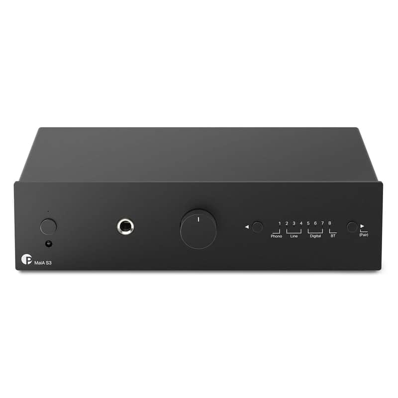 Pro-Ject: MaiA S3 Integrated Amplifier w/ Bluetooth - Black (Open Box Special)