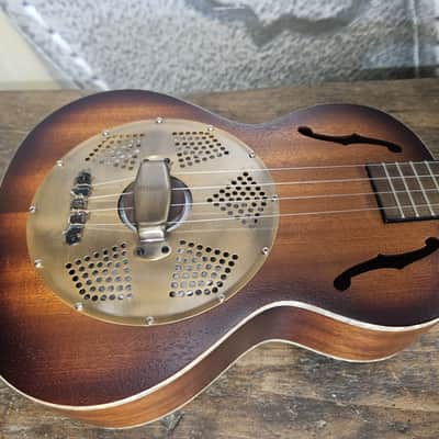 Kala KA-RES-CHR Resonator Series Tenor Ukulele with Chrome Cover 2010s - Satin Natural image 2