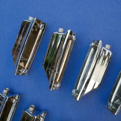 Rogers Beavertail Lugs Lot of 12 Bassdrum 70s image 11