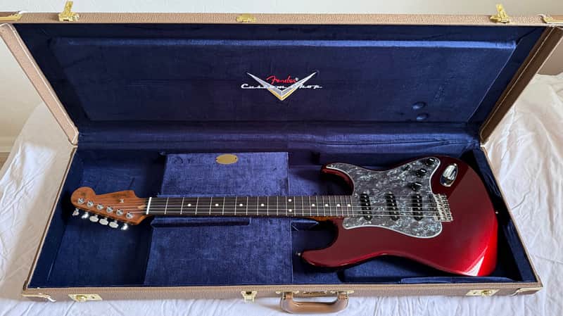 2025 Fender Hardtail Stratocaster - Bordeaux Metallic image 1