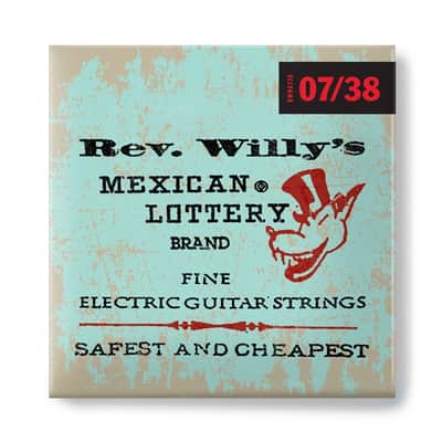 Dunlop RWN0738 Rev. Willie, Extra Light Set/6 image 2