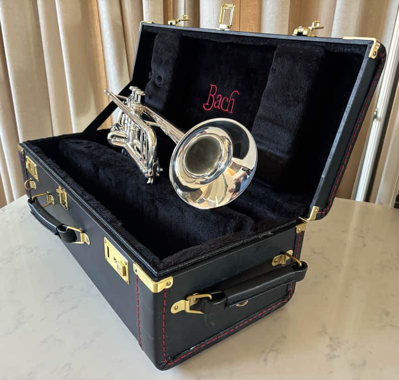 Beautiful Bach 180S37 Stradivarius Series Bb Trumpet 2016 - Silver-Plated image 1