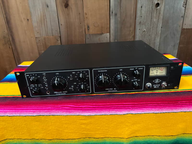 Universal Audio LA-610 MkII Tube Channel Strip 2008 - Present - Black image 1