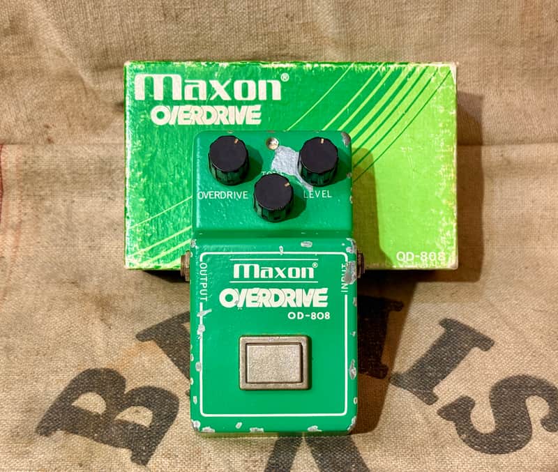 Maxon 80’s OD-808 Vintage Maxon 80's OD-808 Vintage OD-808 OVERDRIVE “Small Case”【VINTAGE