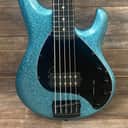 Music Man Stingray 5 Special H Aqua Blue Sparkle Roasted Maple & Ebony 8.96 lbs Musicman Sting Ray