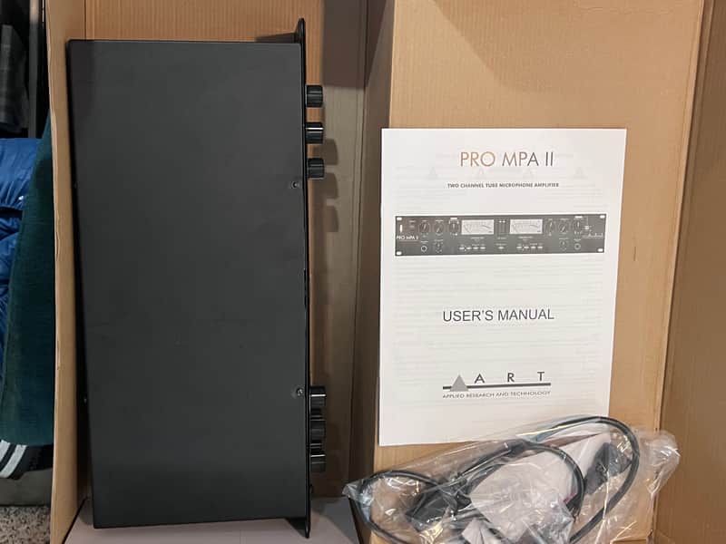 ART Pro VLA II 2-Channel Vactrol Compressor 2009 - Present - Black image 1