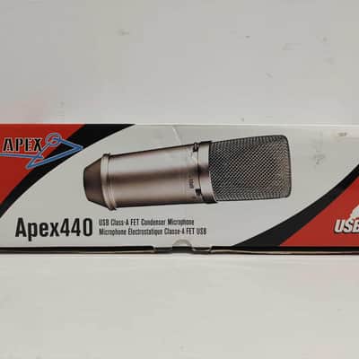 Apex 440 Condenser USB Microphone 2010's - Silver image 7