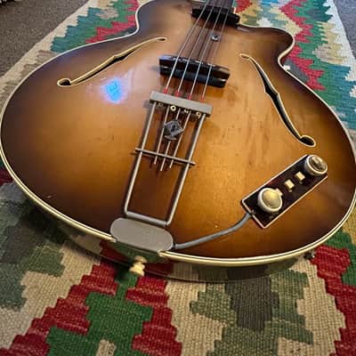 Hofner Fretless President Bass 1958 image 3