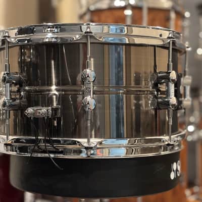 Sonor Kompressor 13X7 Nickel Over Brass Snare Drum image 4