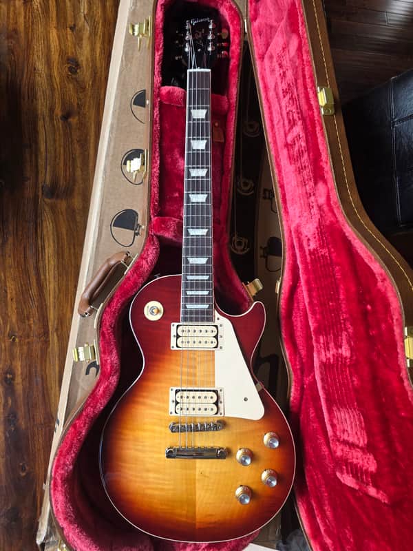 New Gibson 60's Les Paul Standard New in Box Double Trouble 2025 Bourban Burst image 1