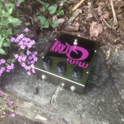 EHX Electro-Harmonix Mini Q-Tron Envelope Filter 2000s - Silver / Black / Purple image 4