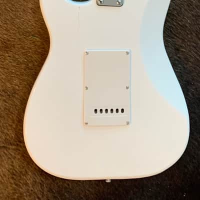 Fender Squier Stratocaster signed by Warren Haynes White image 10
