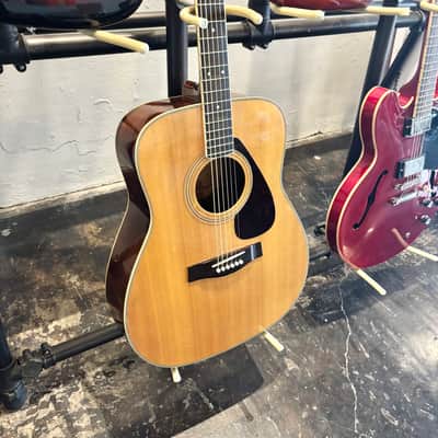 1979 Yamaha FG-340 Acoustic Guitar Rosewood 3-Piece Back Great tone! image 1