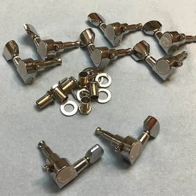 MORTone Electric guitar to mandocello conversion kit. Bridge, Nut, Tuning Pegs, Strings image 3