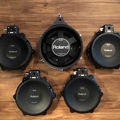 Upgraded Pads, Cymbals and rack Roland TD-25KV image 11