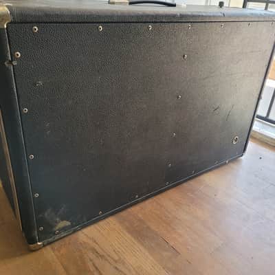 Vintage Fender Bandmaster Piggyback 2x12 Speaker Cabinet 32" w/ Original Fender Speakers & Tilt-Back Legs image 10