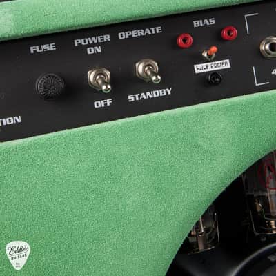 Amplified Nation Phoenix Fury 50w 1x12 Combo - Emerald Green Suede & Northern Lights #218 image 13