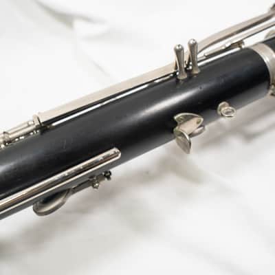 Selmer-Paris Selmer Paris Model 33 Professional Wood Bass Clarinet, Beautiful Silver, Low Eb image 25