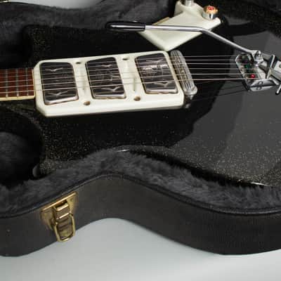 Wandre  Roby Semi-Hollow Body Electric Guitar (1962), black tolex hard shell case. image 12