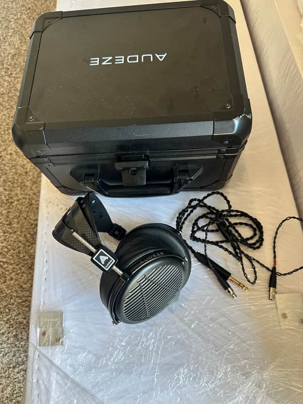 Audeze LCD-MX4 Open Back Planar Magnetic Headphones 2017 - Present - Black image 1