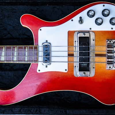 Rickenbacker 4001 1974 - Fireglo image 4
