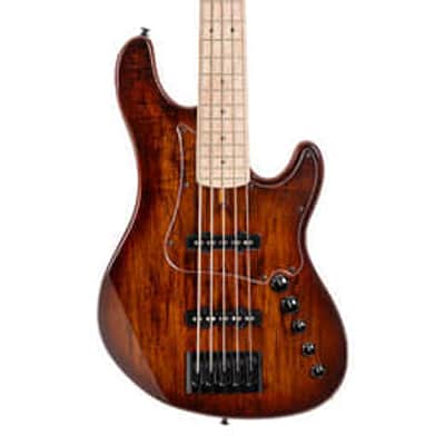 Cort GB-Fusion 5 Electric Bass; Takes the classic J-style bass design to a new level of performance and sonic appeal, B-Stock image 24