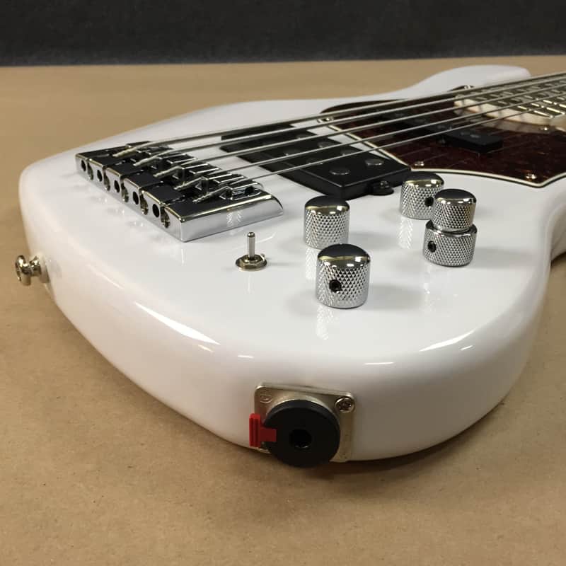 Cort GB75-WBL Active 5-String Electric Bass Hipshot Tuners Jazz-MM