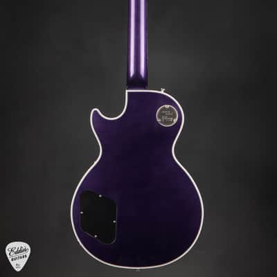 Gibson Custom Shop Dealer Select Les Paul Custom Gloss Purple Sparkle #CS601908 image 5