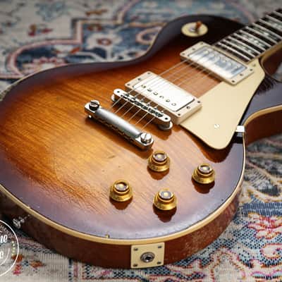 2020 Gibson Custom Shop 59' Les Paul Ultra Heavy Aged Murphy Lab Kindred Burst image 13