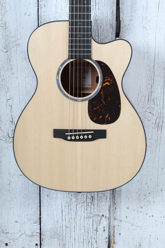 Martin 000CJr-10E Junior 14 Fret Cutaway Acoustic Electric Guitar with Gig Bag image 1