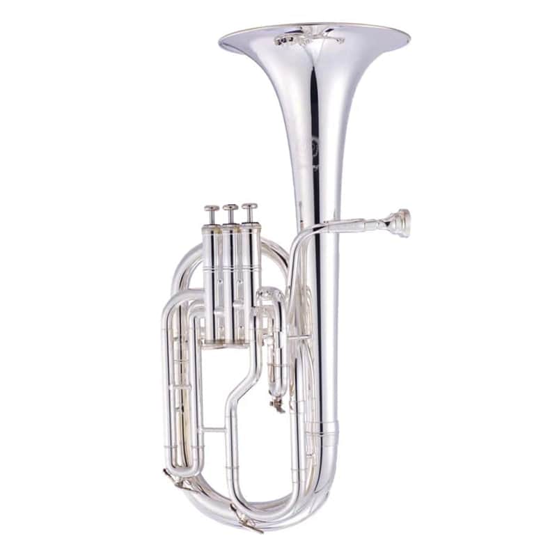 John Packer JP372S Sterling Key of Eb Tenor Horn w/Pro Case, Mouthpiece & Ultra Pure Valve Oil image 1