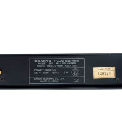 Vintage Sanyo Plus N55 Super D Noise Reduction Adaptor System Tested Black image 12
