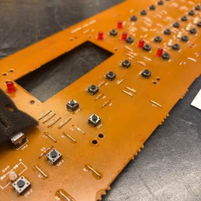 SERVICED Roland Panel PCB (w/ all new tact switches) (22925583) for D-20 image 3