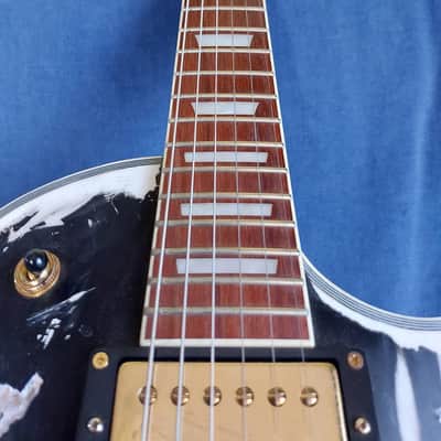 Harley Benton  SC-Custom Plus EMG VBK Black image 2