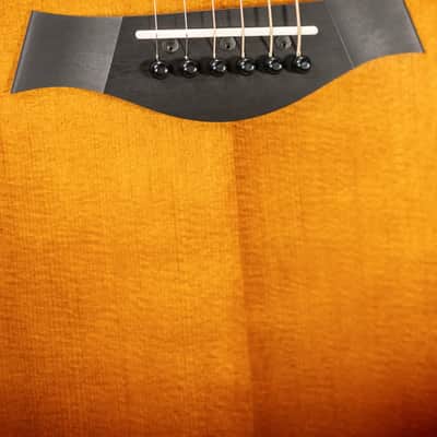 Taylor 214ce-K SB Plus Left-Handed Grand Auditorium Acoustic/Electric Guitar - Sunburst with Aerocase - Factory Demo image 9