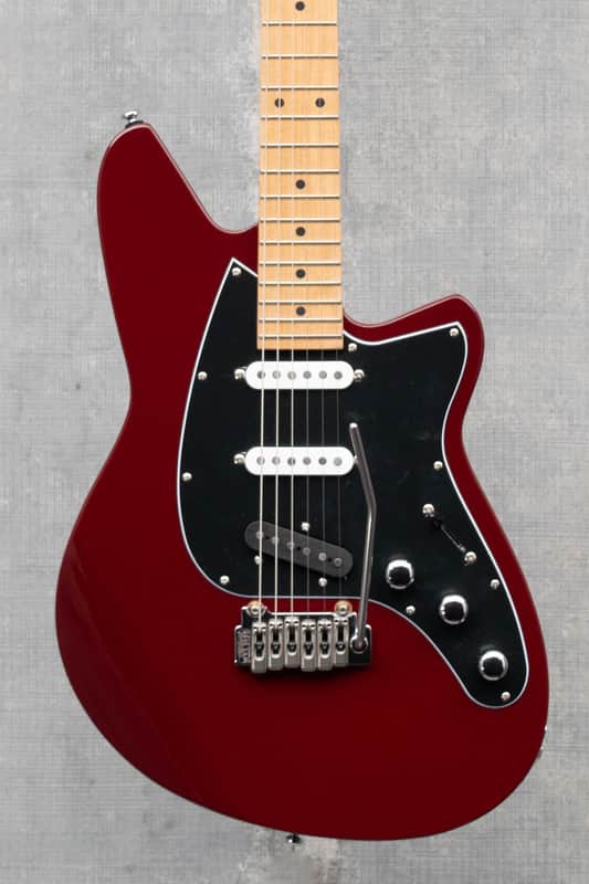 Reverend Six Gun TL Medieval Red Guitar Mint imagen 1