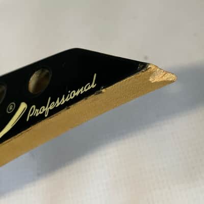 1990's MIJ Jackson Professional King V Standard Guitar Neck Floyd Ready 22 Fret Dot Inlay image 6
