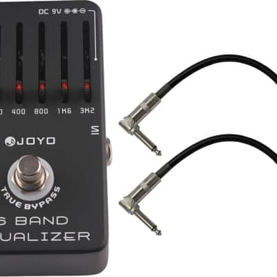 Joyo JF-11 6 Band EQ Pedal w/ 2 Patch Cables image 1