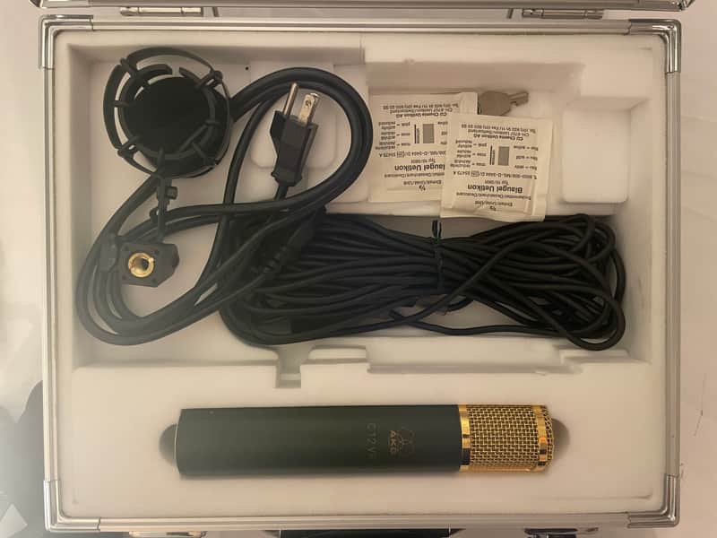 AKG C12VR 2010s - Green/Gold image 1