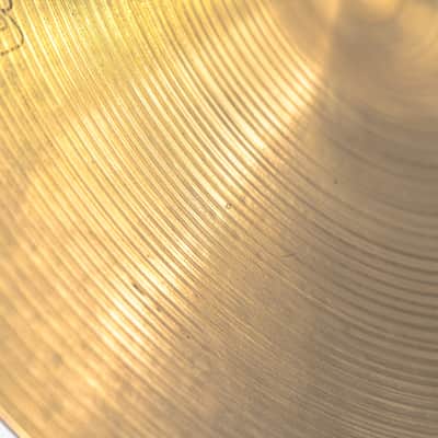 Zildjian Hollow Logo Medium Ride Cymbal - Vintage - 20" - 2300g image 8