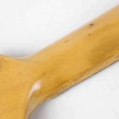 1976 Vintage Fender Musicmaster Guitar Olympic White Blonde All Original ~Rosewood~ USA 1970s CBS image 24