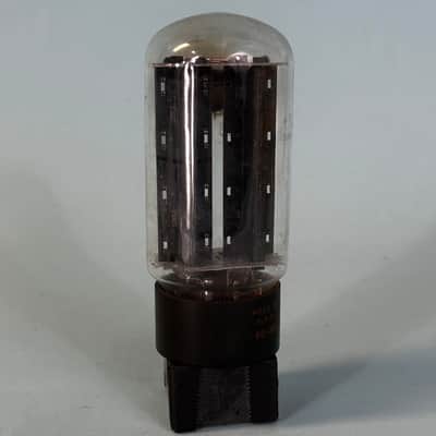 1960 RCA 5U4GB Vintage Black Plate Side Getter Rectifier Tube! T370 image 4