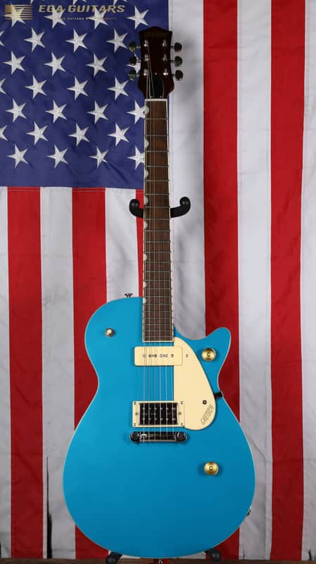 Gretsch G2215-P90 Streamliner Junior Jet Club -  Ocean Turquoise image 1
