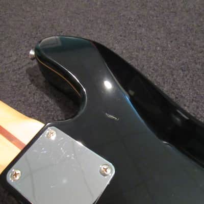 2004 MIM Fender Standard Fretless Jazz Bass Black image 14