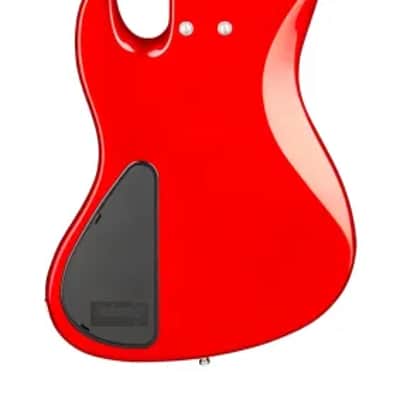Sadowsky MetroExpress 21-Fret Hybrid P/J Bass, Morado Fingerboard, 5-String - Solid Candy Apple Red Metallic High Polish image 3