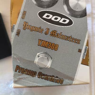 DOD YJM308 Yngwie J. Malmsteen Preamp Overdrive Guitar Pedal. Brand New!!! Factory sealed!!! Very Rare find!!! image 4