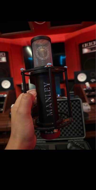 Manley Labs Manley reference 2026 - Matte black with red image 1