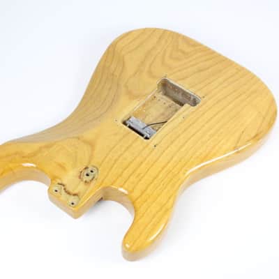 1972 Vintage Fender Stratocaster Ash BODY Natural ~ORIGINAL~ 1970s Strat image 4