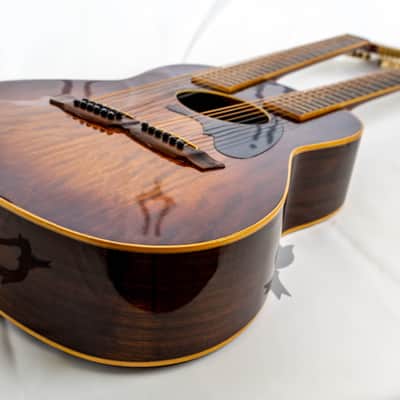 Daion THE '80W Doubleneck (6/12 String) Acoustic Early 1980s - Canada Market AY380D image 18